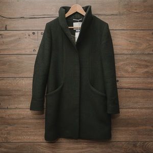 Aritzia Wilfred cocoon coat in Rockwood green (Medium)